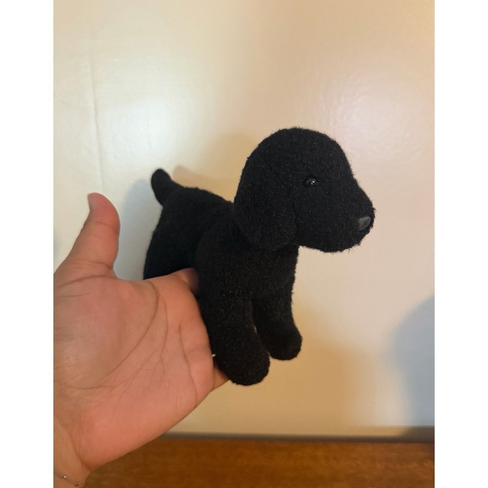 Douglas - The Black Dog 6" Plush Puppy - Picture 5 of 6